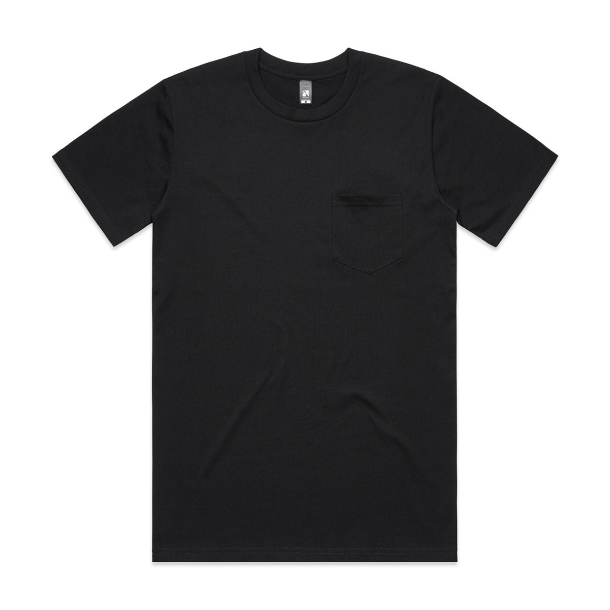 AS Colour Classic Pocket Tee with a logo