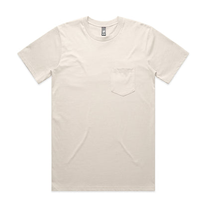 AS Colour Classic Pocket Tee with a logo