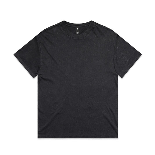AS Colour Stone Wash Heavy Tee with a logo