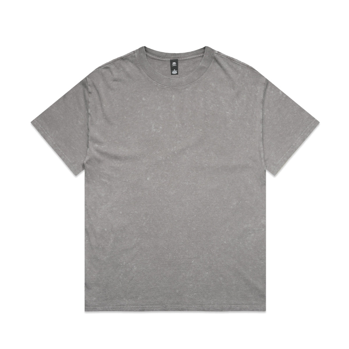 AS Colour Stone Wash Heavy Tee with a logo