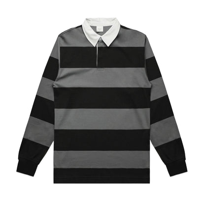 AS Colour Rugby Stripe with a logo