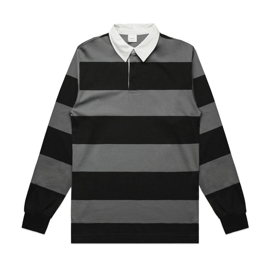 AS Colour Rugby Stripe with a logo