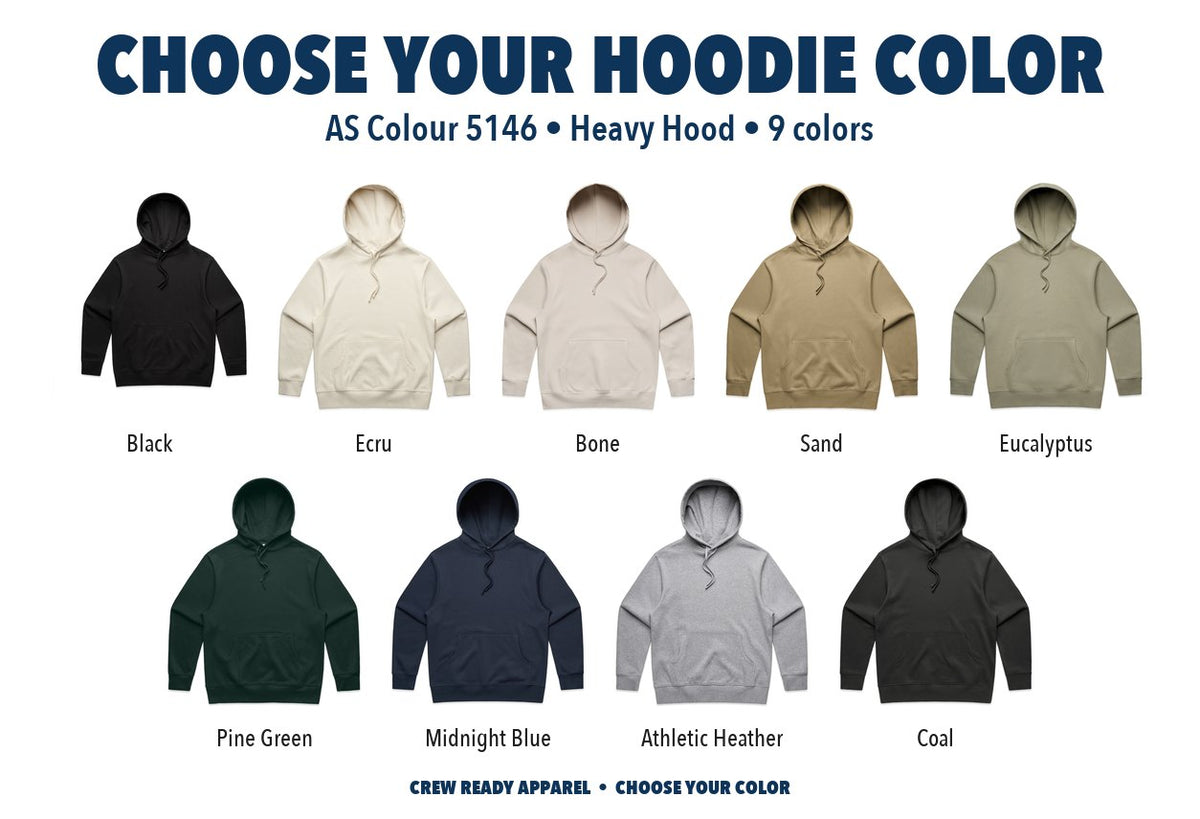 AS Colour Heavy Hood color chart