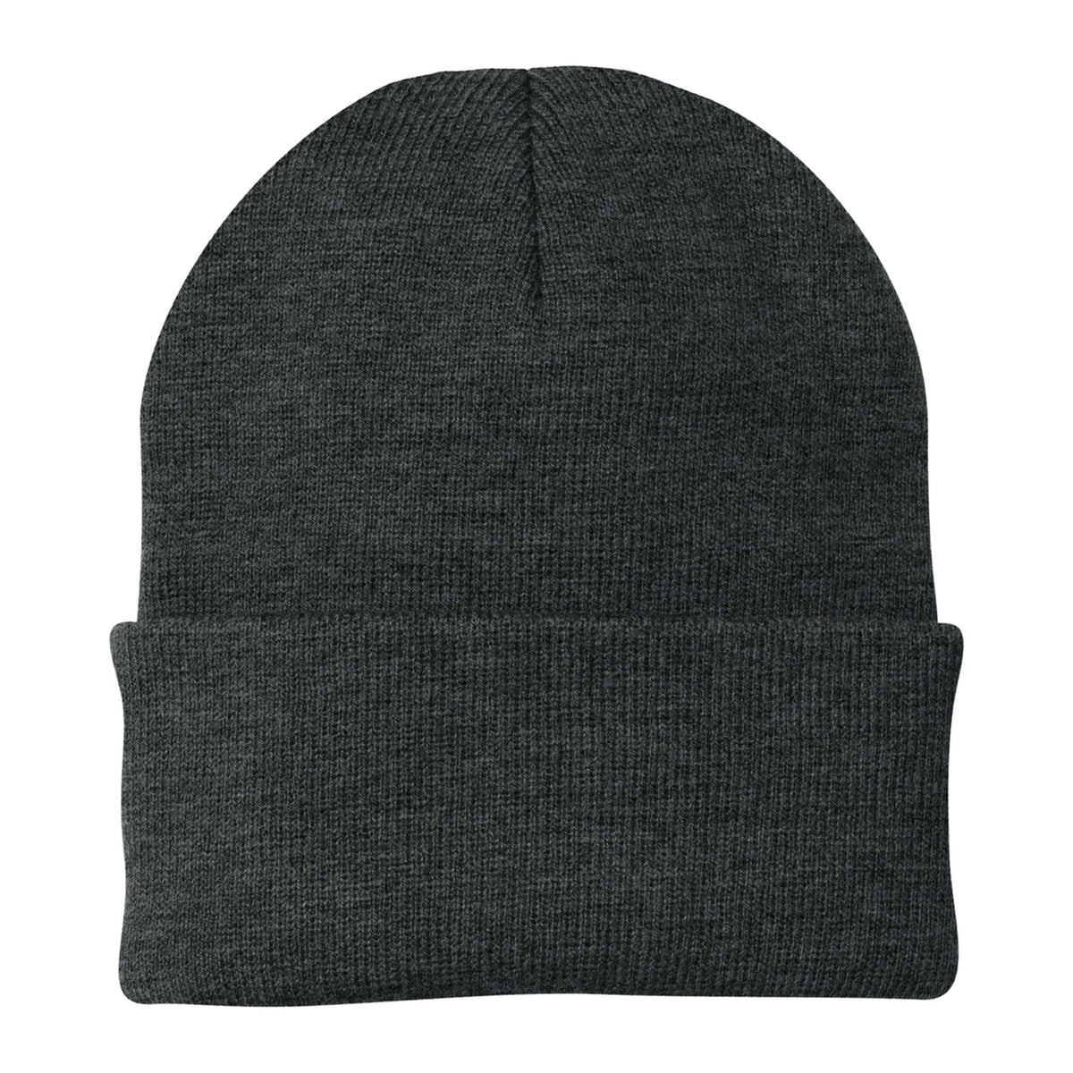 Port Authority Knit Cap in Charcoal Heather