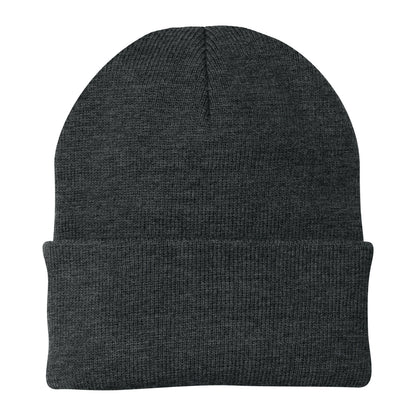 Port Authority Knit Cap in Charcoal Heather