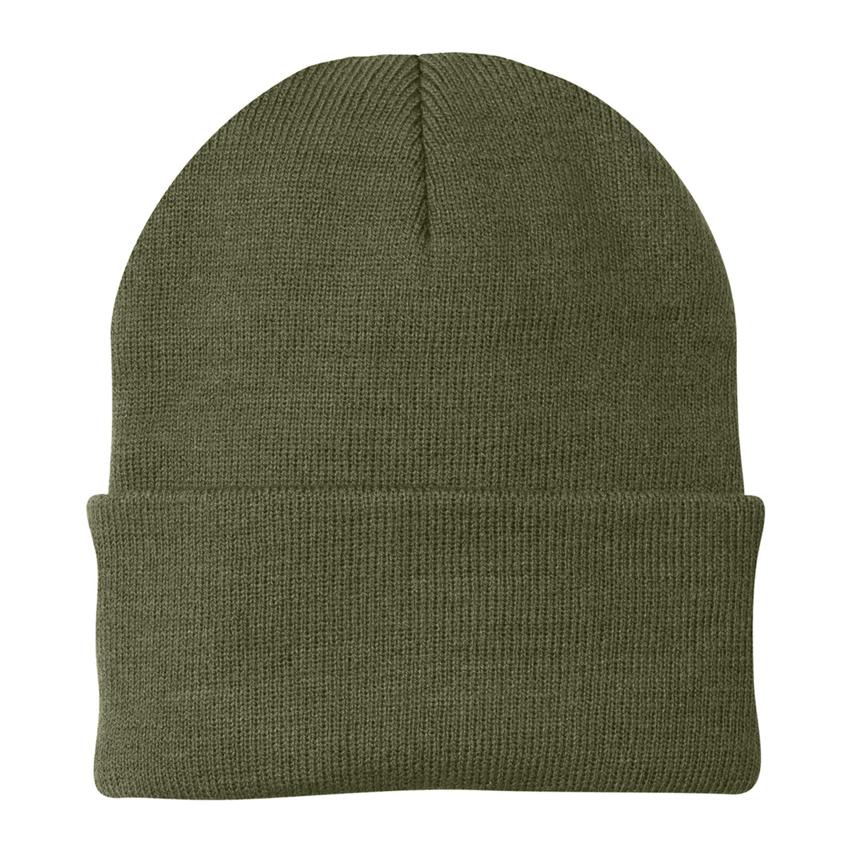 Port Authority Knit Cap in Olive Drab Green