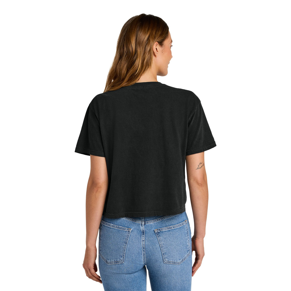 Comfort Colors Women's Heavyweight Boxy Tee with a logo