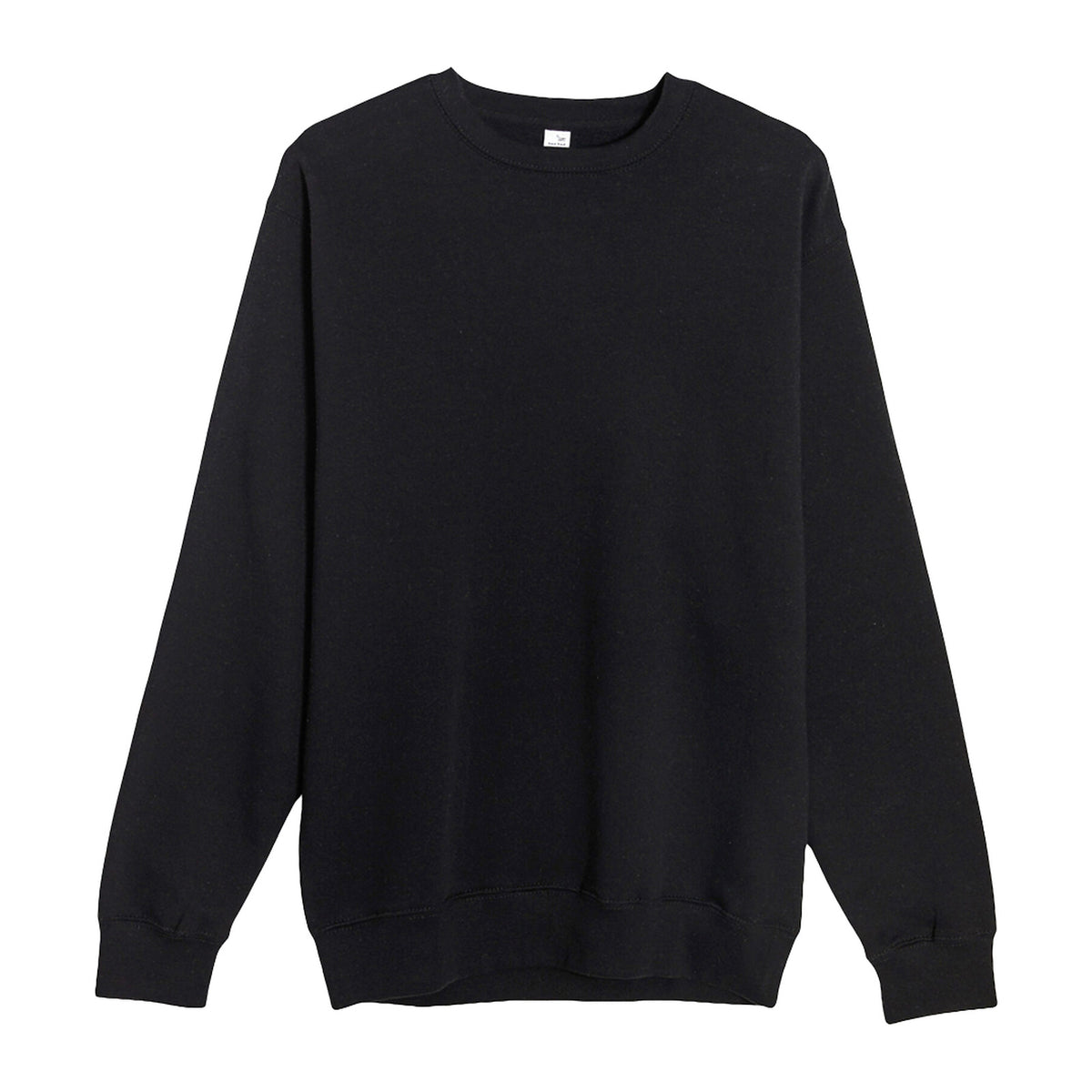 Lane Seven Premium Crewneck Sweatshirt in Black, front