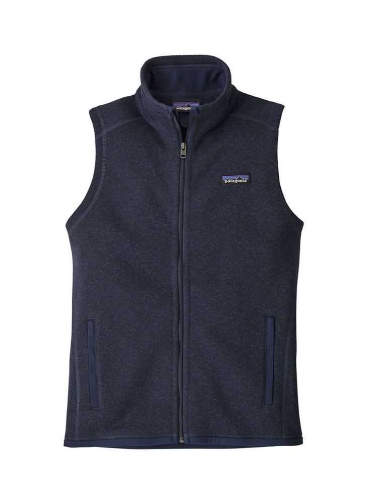 Patagonia Women's Better Sweater Vest, your logo embroidered or engraved by Crew Ready