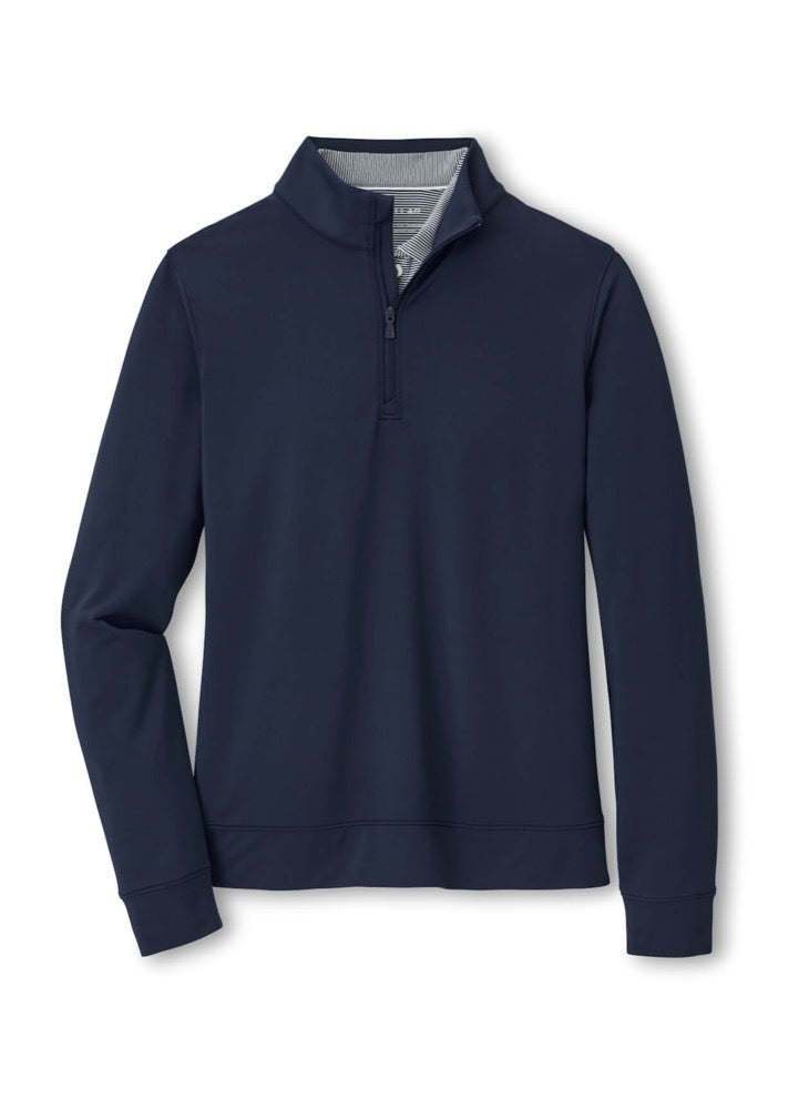 Peter Millar Women's Perth Performance Quarter-Zip, your logo embroidered or engraved by Crew Ready
