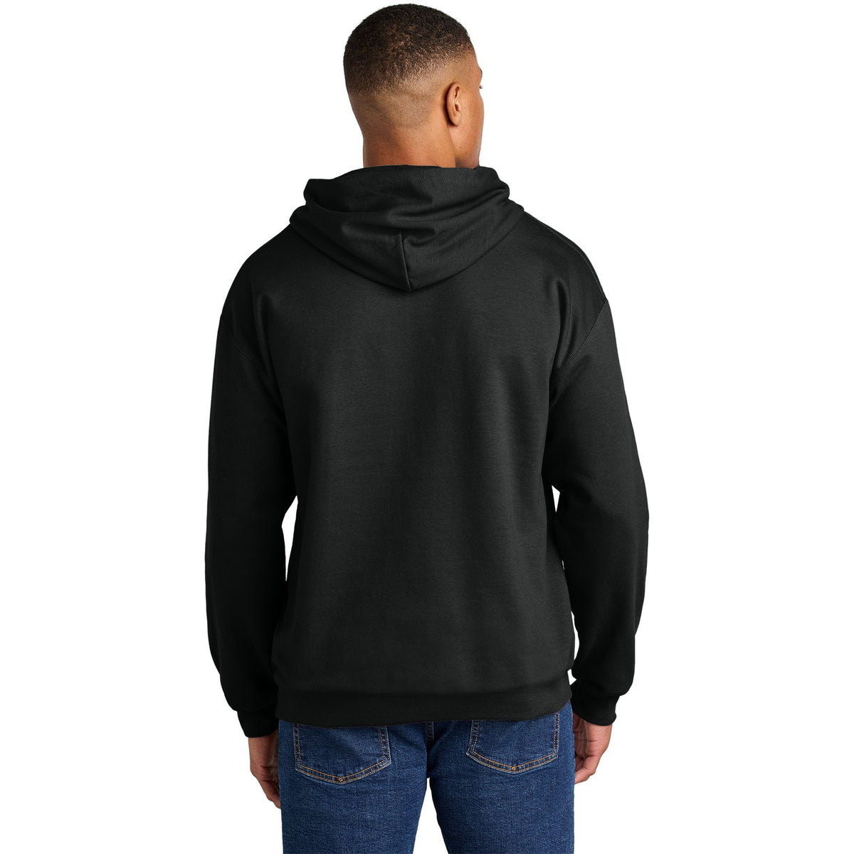 Gildan Softstyle Midweight Hoodie with a logo