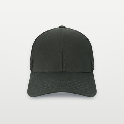 Legacy MPS trucker hat in Black/Black, front