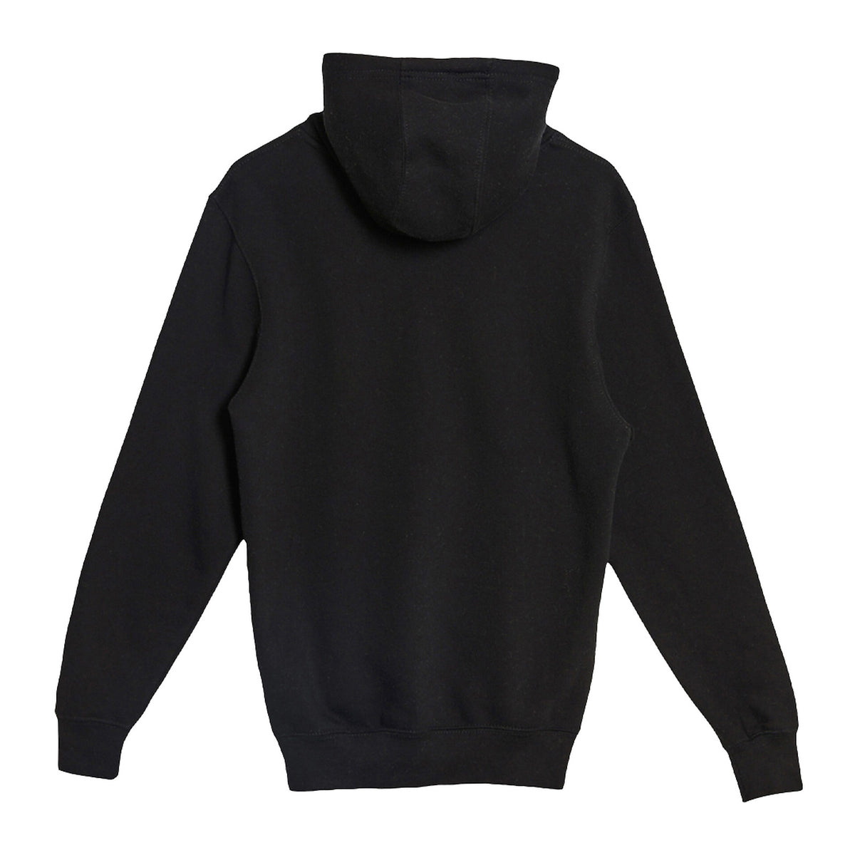 Lane Seven Premium Pullover Hoodie in Black, back