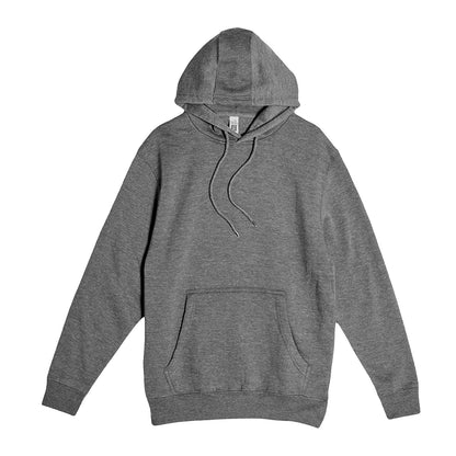 Lane Seven Premium Pullover Hoodie in Charcoal Heather, front