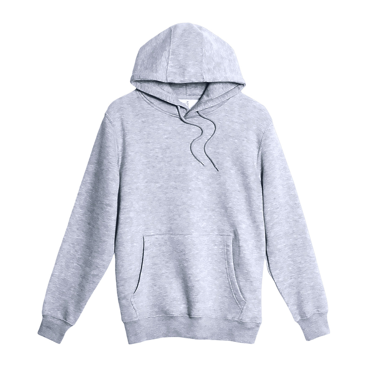 Lane Seven Premium Pullover Hoodie in Heather Grey, front