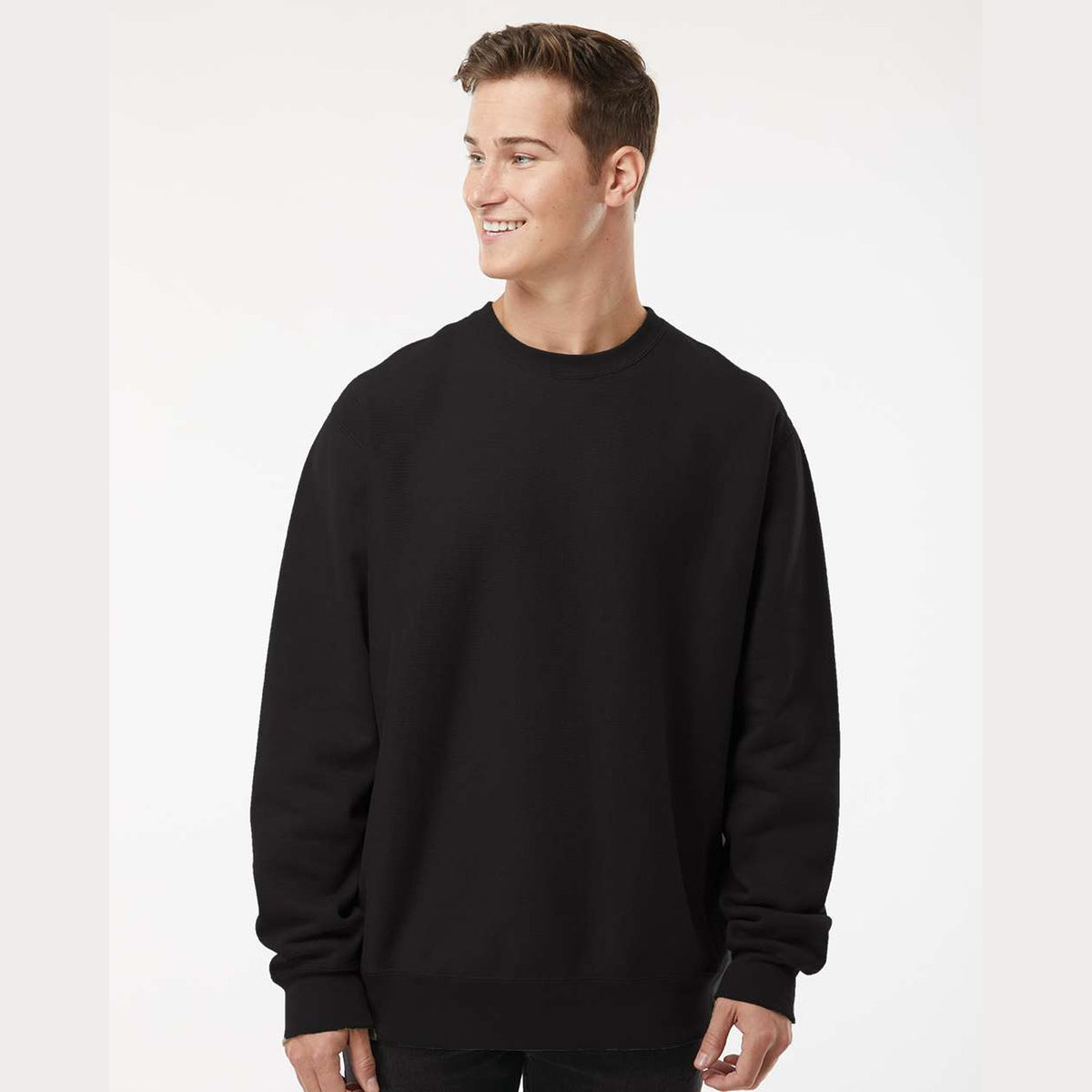 Independent Trading Co. Legend Heavyweight Crewneck with a logo