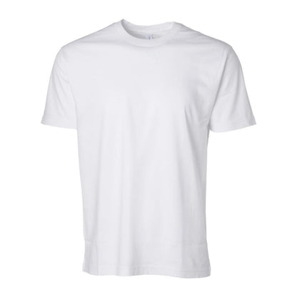 Independent Trading Co. LUX Heavyweight Tee with a logo