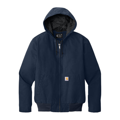 Carhartt CT104050 Washed Duck Active Jac in Navy