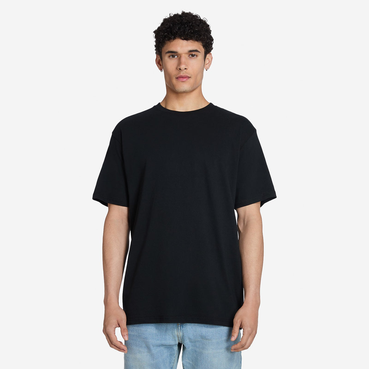 Lane Seven Heavyweight Tee with a logo