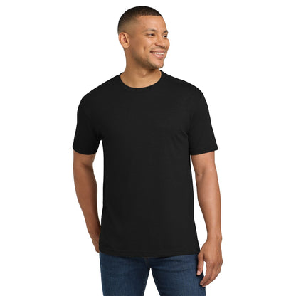 Next Level Tri-Blend Tee with a logo