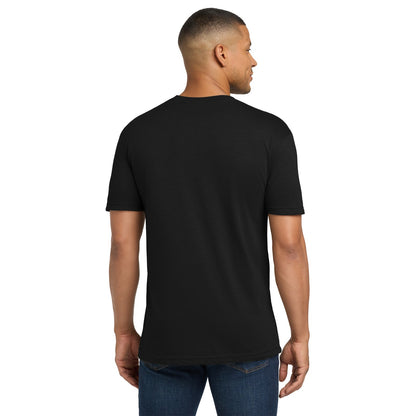 Next Level Tri-Blend Tee with a logo