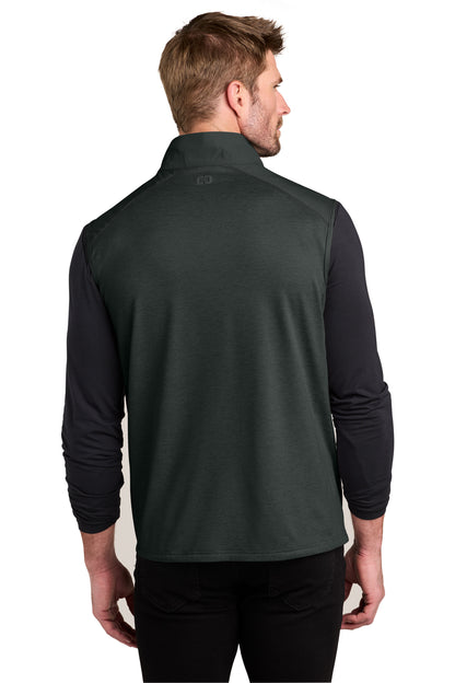 OGIO Driveline Hybrid Vest in Blacktop, back view