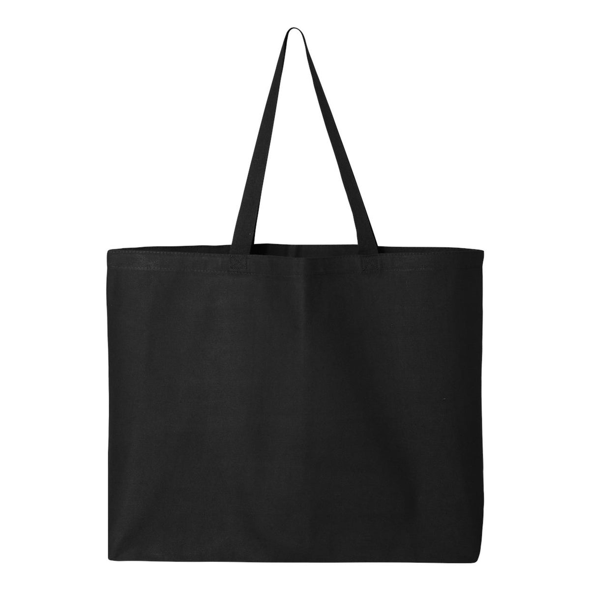 Q-Tees Jumbo Tote with a logo