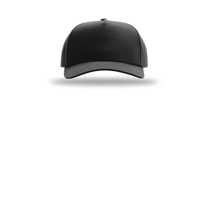 Richardson Full Fabric Five-Panel Cap with a logo