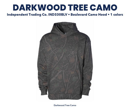 Independent Boulevard Camo Hood camo chart