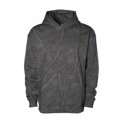 Independent Boulevard Camo Hood with a logo
