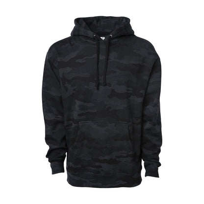 Independent Heavyweight Camo Hood with a logo