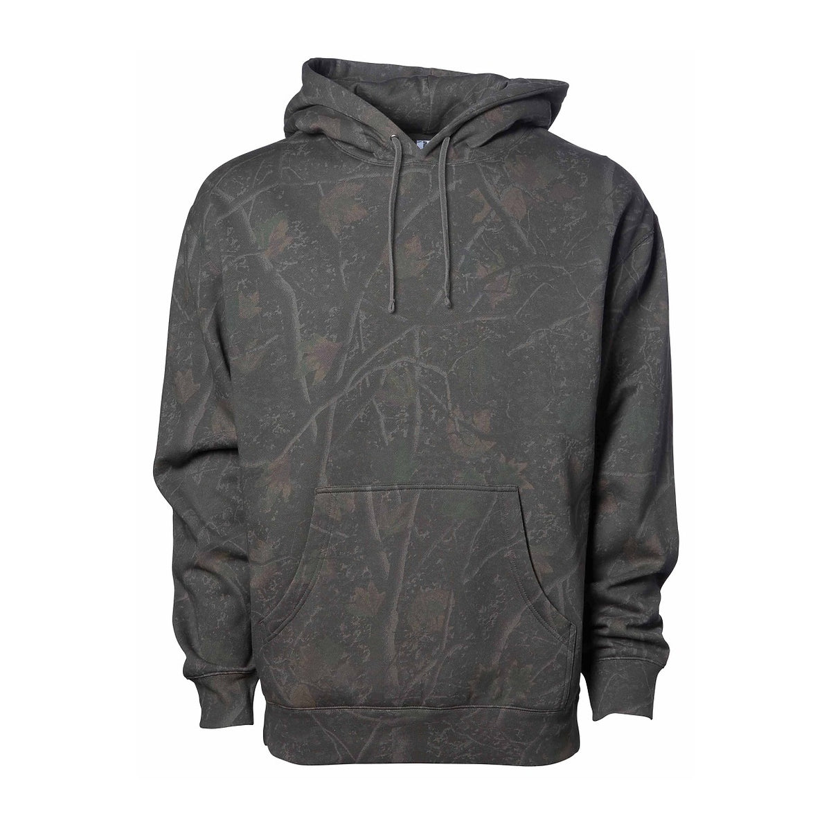 Independent Heavyweight Camo Hood with a logo