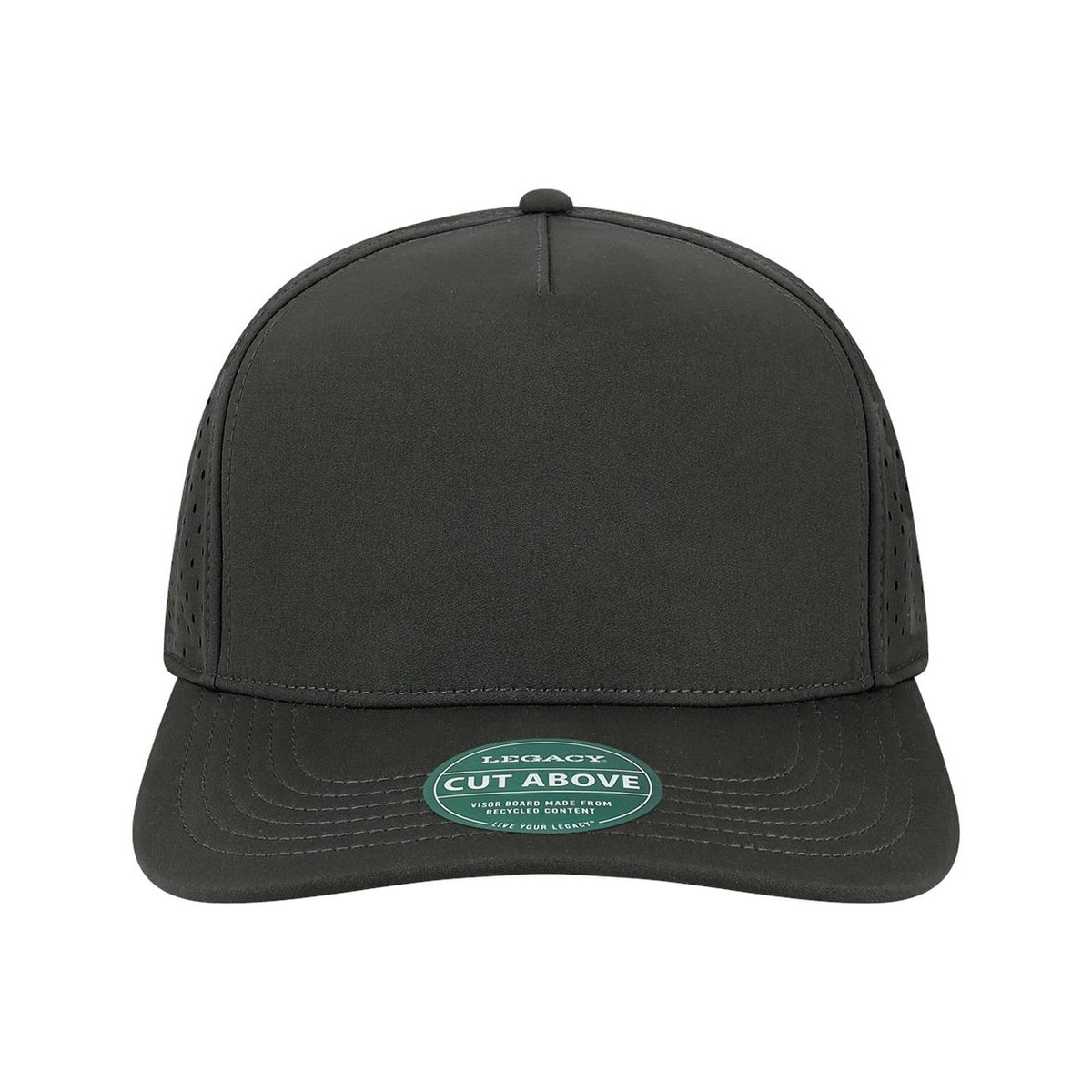 Legacy Cut Above Cap with a logo