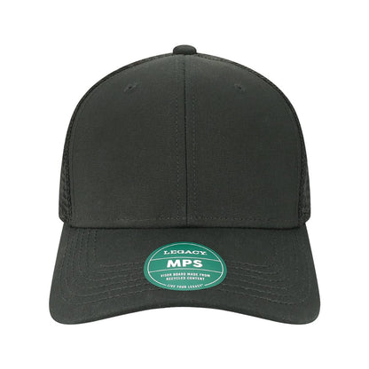 Legacy Mid-Pro Snapback Trucker Cap with a logo