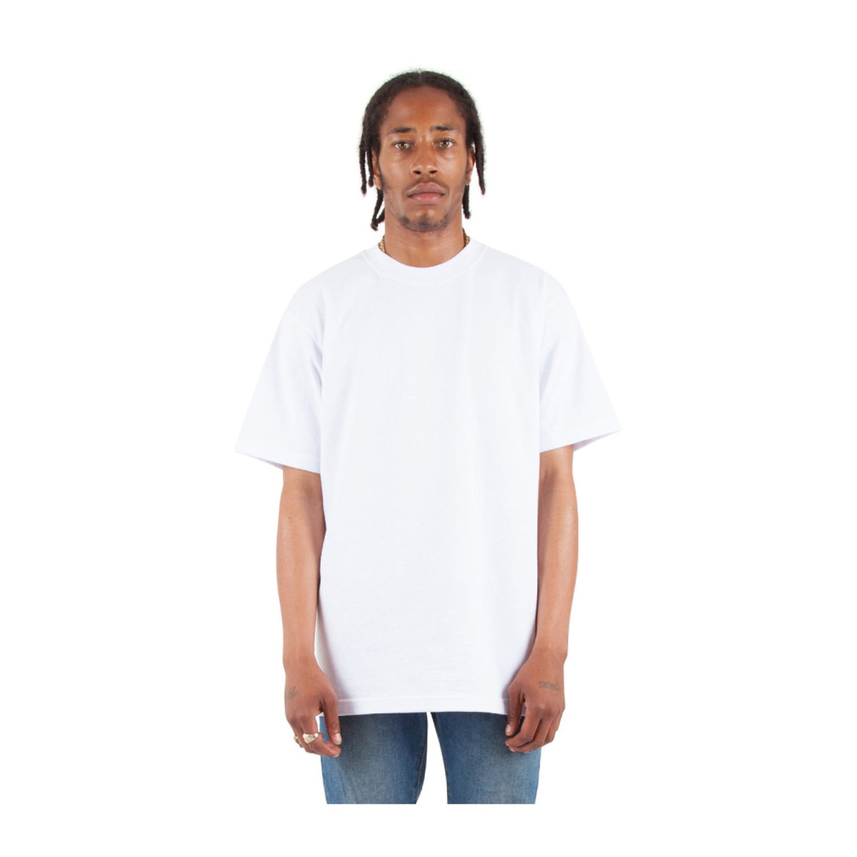 Shaka Wear Max Heavyweight Tee with a logo