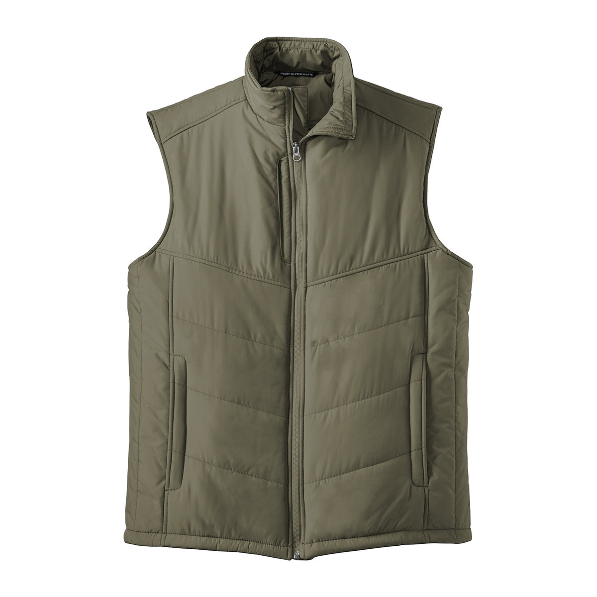 Port Authority J709 Puffy Vest in Olive
