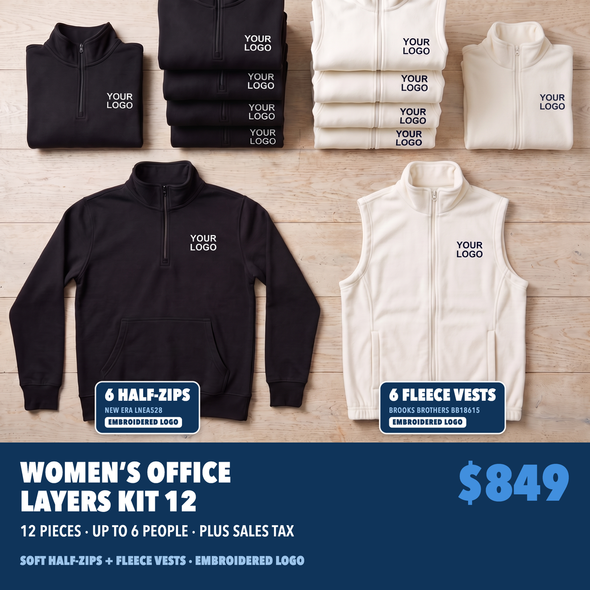 Women’s Starter Kit layers