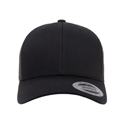 YP Classics Retro Trucker Cap with a logo